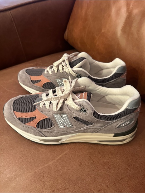 New Balance Other - New Balance Gray with Dusty Cream Accent 991v2 Sneakers